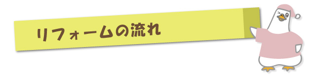 打ち直しの流れについて