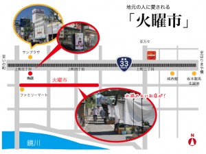 上町の火曜市