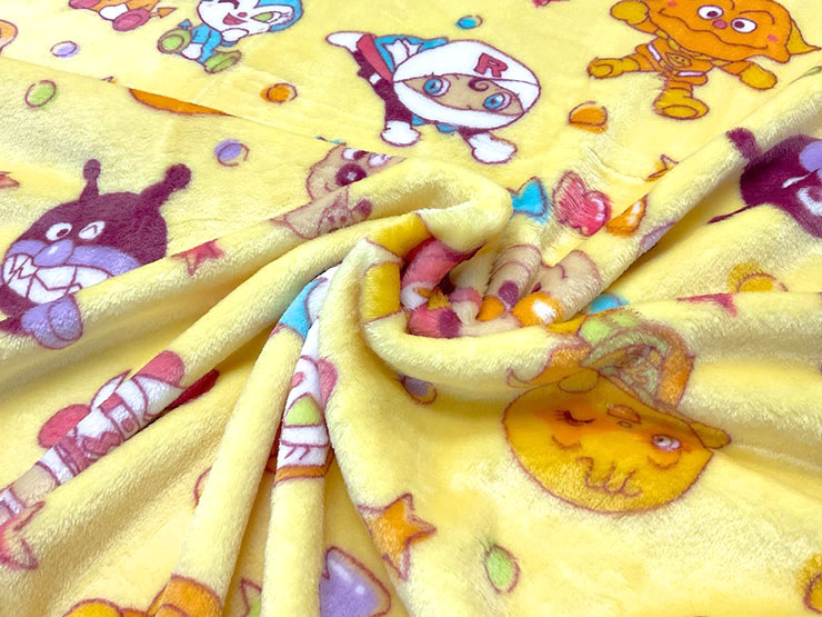 アンパンマン お昼寝毛布 ベビー ジュニア 85×115 イエロー 217800ye | お布団・寝具のことなら【快眠工房】